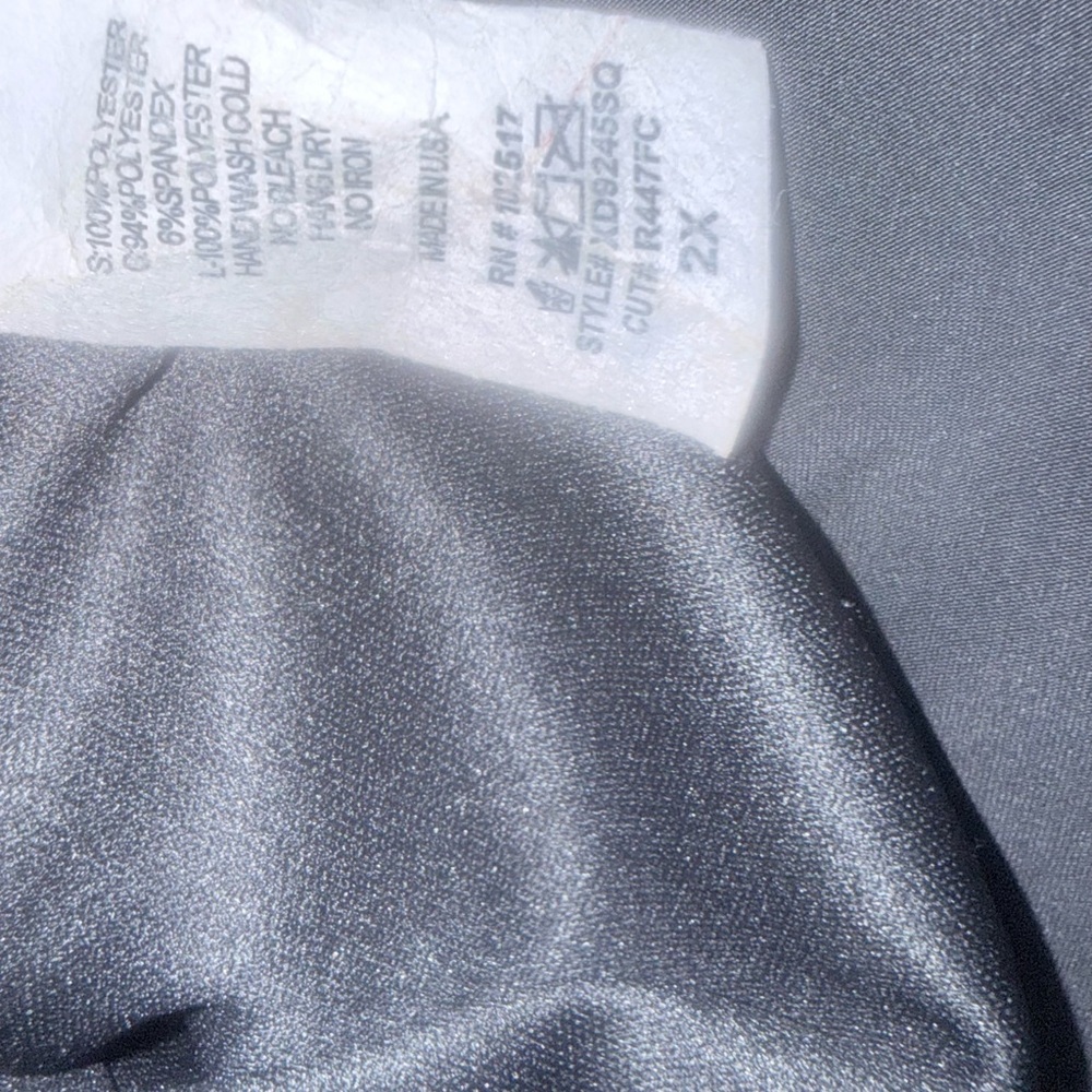 maitai Black and Silver Sequin Midi Dress size 2X - Picture 8 of 10